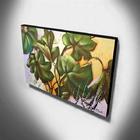 Quadro De Pintura Folhagens 70x120cm-1148