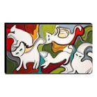 Quadro De Pintura Gatos 70x120cm-1406