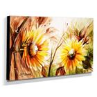 Quadro De Pintura Girassol 70x120cm-1567