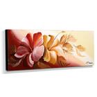 Quadro De Pintura Hibisco 40x105cm-1799