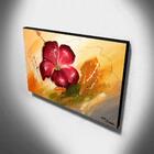 Quadro De Pintura Hibisco 60x105cm-1540