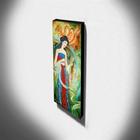 Quadro De Pintura Japonesa 100x40cm-1025