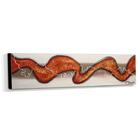 Quadro De Pintura Mosaico 30x120cm-1789