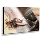 Quadro De Pintura Nu 70x120cm-1583