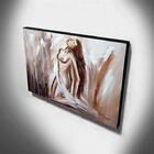 Quadro De Pintura Nu 70x120cm-1587