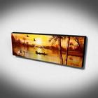 Quadro De Pintura Pantanal 40x105cm-1537