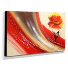 Quadro De Pintura Papoula 60x105cm-1475