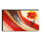 Quadro De Pintura Papoula 60x105cm-1475