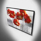 Quadro De Pintura Papoulas 60x105cm-1498