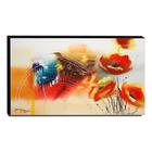 Quadro De Pintura Papoulas 70x120cm-1467