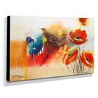 Quadro De Pintura Papoulas 70x120cm-1467