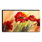 Quadro De Pintura Papoulas 70x120cm-1533
