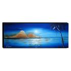 Quadro De Pintura Rio De Janeiro 40x105cm-0821