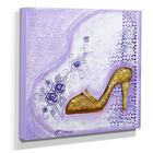 Quadro De Pintura Sapatinho 40x40cm-1186