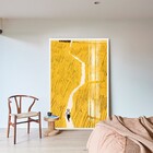 Quadro Decor Caminho No Campo Dourado