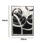 Quadro Decor Caminhos Em Preto E Branco