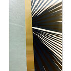 Quadro Decor Colagem Em Geometria Verde