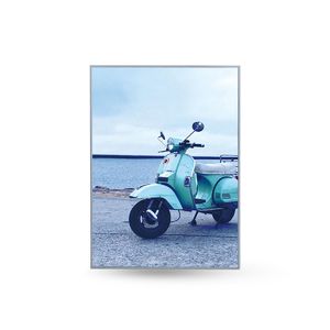 Quadro Decor Colecao A Praia E A Lambreta B Leroy Merlin