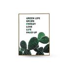 Quadro Decor Coleção Cactus Espada B