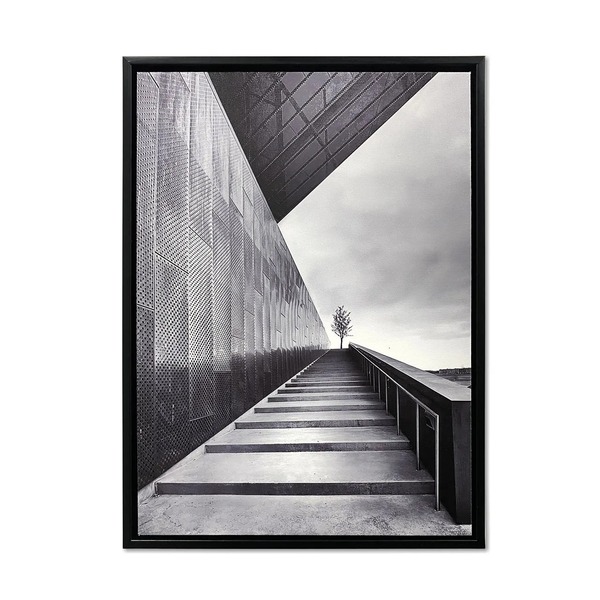 Quadro Decor Coleção Perspectiva Em Linhas  Construtivas 02