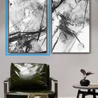 Quadro Decor Coleção Rabiscos Em Preto E Branco 1