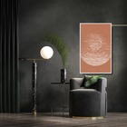 Quadro Decor Disco Man Coral