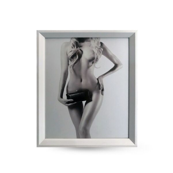 Quadro Decor Feminina Em Preto E Branco