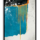 Quadro Decor Kit Abstrato Mar Sobre Neve C