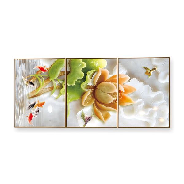 Quadro Decor Kit Coleção Girassol Vívido