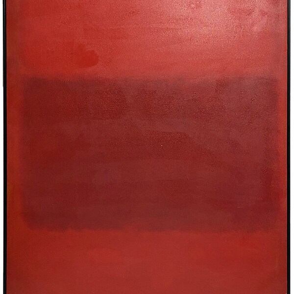 Quadro Decor Lista Vermelha Moderno