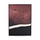 Quadro Decor Pinceladas Em Marrom