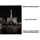 Quadro Decorativo 100x70 Cm Las Vegas 038 Com Moldura Laquead