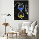 Quadro Decorativo 100x70 Cm Mulher 014 Com Moldura Laqueada P