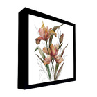Quadro Decorativo 135x80 Cm Flor 019 Com Moldura Laqueada Pre
