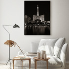 Quadro Decorativo 135x80 Cm Las Vegas 038 Com Moldura Laquead