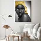 Quadro Decorativo 135x80 Cm Mulher 048 Com Moldura Laqueada P