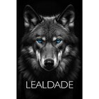 Quadro Decorativo 1 Tela Animais Lealdade Rosto Lobo Diversos