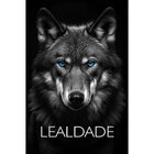 Quadro Decorativo 1 Tela Animais Lealdade Rosto Lobo Diversos