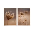 Quadro Decorativo 2 Telas Florais E Folhagens Diversos Tamanh