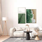 Quadro Decorativo 3 Telas Canvas Minimalista Paisagem Praia S