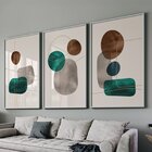 Quadro Decorativo 3 Telas Composição Iii Diversos Tamanhos Br