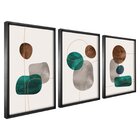Quadro Decorativo 3 Telas Composição Iii Diversos Tamanhos Ta