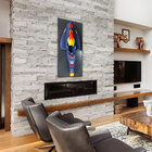 Quadro Decorativo 3d 120cm X 50cm Carro F1 Rb16b 2021 G53 - G