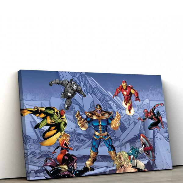Quadro Decorativo 40x60cm Avengers Xxvii Leroy Merlin
