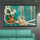 Quadro Decorativo 40x60cm Canvas Concha Mar Oceano Navio Cord