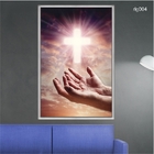 Quadro Decorativo 40x60cm Canvas Fé Divina Rlg004