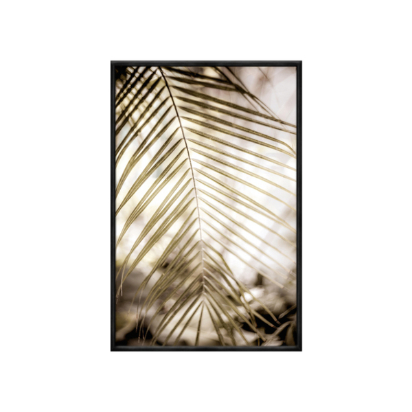 Quadro Decorativo 40x60cm Canvas Folha Palmeira Flnt063