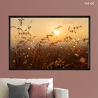 Quadro Decorativo 40x60cm Canvas Galhos Secos Ceu Por Do Sol