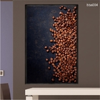 Quadro Decorativo 40x60cm Canvas Graos De Cafe Bba004