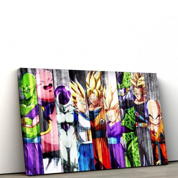 Quadro Decorativo 40x60cm Dragon Ball Z Iv Leroy Merlin